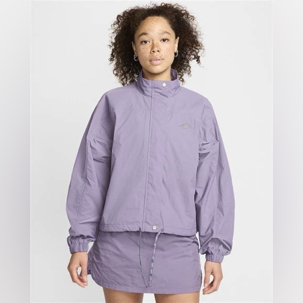 Nike Womens Trail Repel UV Oversized Jacket - XS